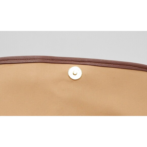 Etienne Aigner Woven Envelope Style Handbag Shoulder Bag Purse Faux Leather Tag - Picture 10 of 14